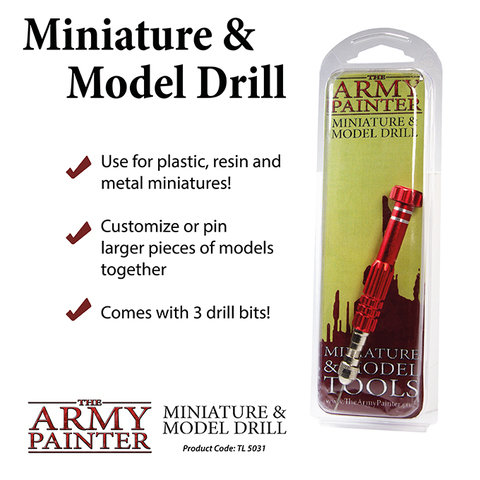 The Army Painter: Miniature and Model Drill (Neu)