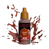 Warpaints Air Chaotic Red
