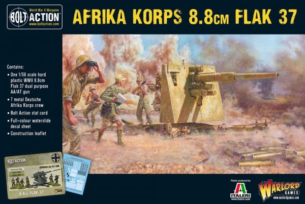 Bolt Action - Afrika Korps 8.8cm Flak 37