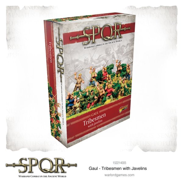 SPQR: Gaul - Tribesmen with javelins