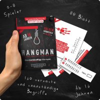 HANGMAN – Rotlicht Edition  Galgenmännchen TO GO
