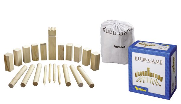 Kubb Game, Originalgröße, Kiefer