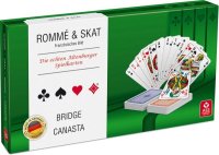 Spielkarten-Kassette: Skat Romme Canasta Brigde