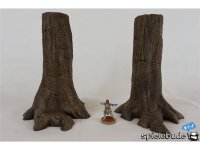 Waldgrund: Baumstamm-Set - 2 Bäume - Imperial...