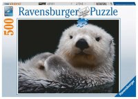Puzzle - Süßer kleiner Otter - 500 Teile Puzzles