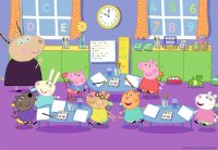 Puzzle - Peppa in der Schule - 2 x 24 Teile Puzzles