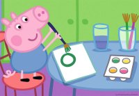 Puzzle - Peppa in der Schule - 2 x 24 Teile Puzzles