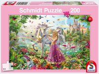 Puzzle - Schöne Fee im Zauberwald200