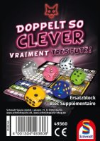 Doppelt so clever Einzelblock, 12 Stück