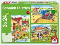 Puzzle - Auf dem Bauernhof3x24