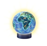 Nachtlicht Erde bei Nacht - Ravensburger - 3D Puzzle: 3D Ball beleuchtet