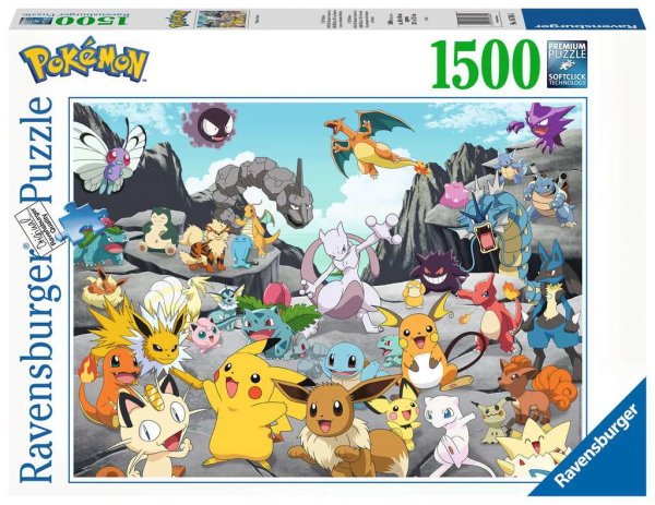 Puzzle - Pokémon Classics - 1500 Teile Puzzles