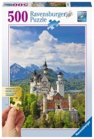 Puzzle - Märchenhaftes Schloss - 300/500 Teile Gold...