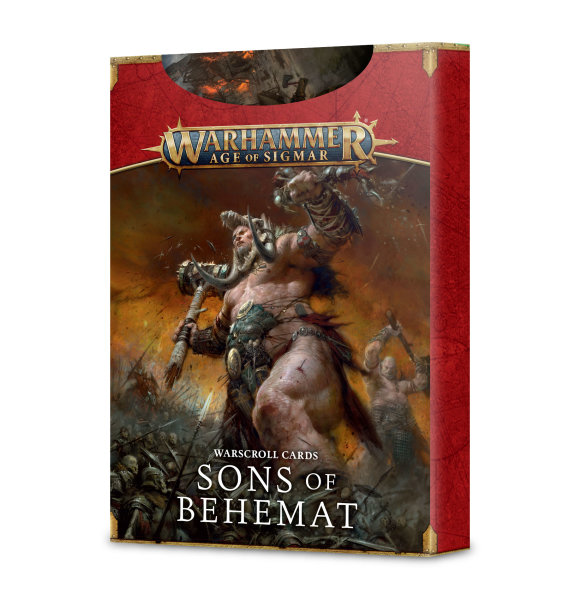 WARSCROLL CARDS: SONS OF BEHEMAT (DEU)