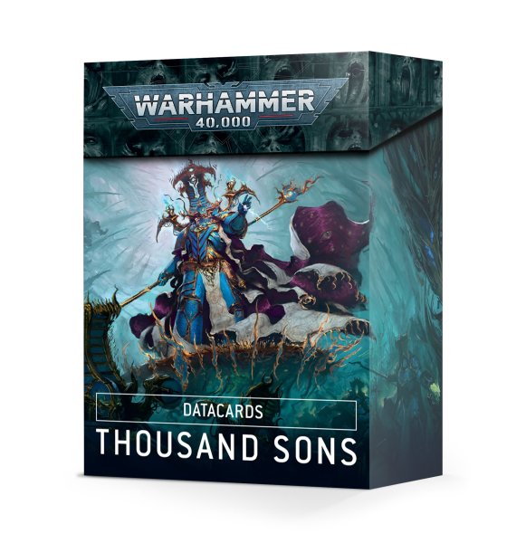 DATACARDS: THOUSAND SONS (ENGLISH) - Discontinued / alte Version