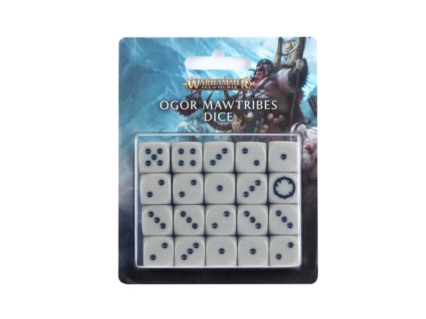 AGE OF SIGMAR: OGOR MAWTRIBES DICE - Discontinued / alte Version