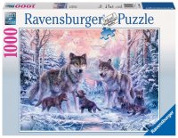 Puzzle - Arktische Wölfe - 1000 Teile Puzzles