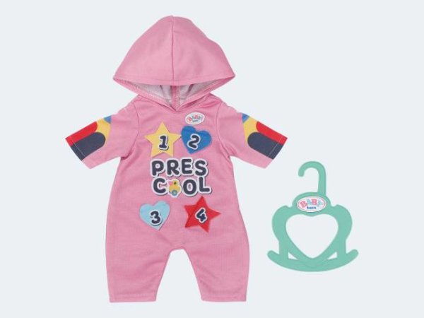 Baby Born - Kindergarten Einteiler + Badges 36cm