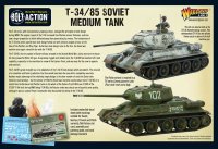 Bolt Action - T34/85 Medium Tank