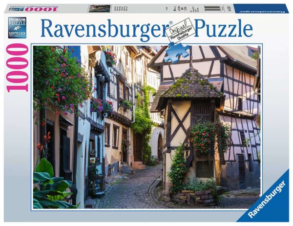 Puzzle - Eguisheim im Elsass - 1000 Teile Puzzles