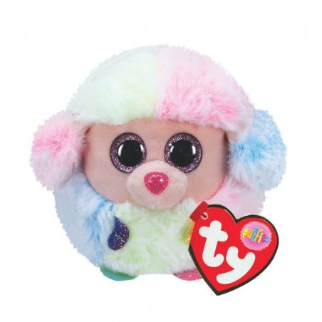 Ty Puffies Rainbow Poodle