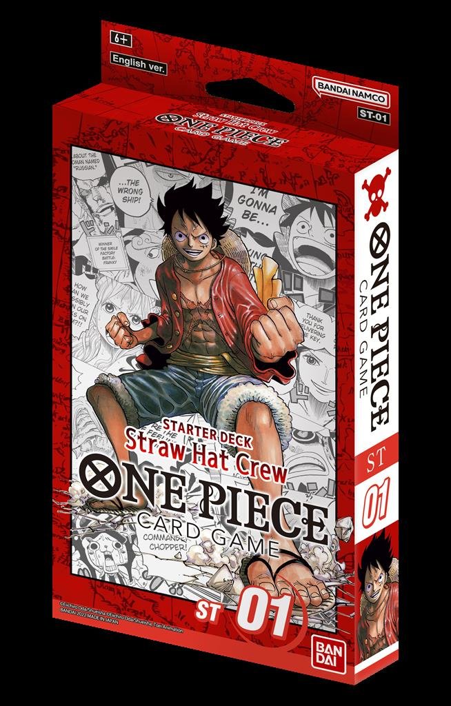 ONE PIECE CARD GAME - STRAW HAT CREW STARTER DECK ST01, 17,90