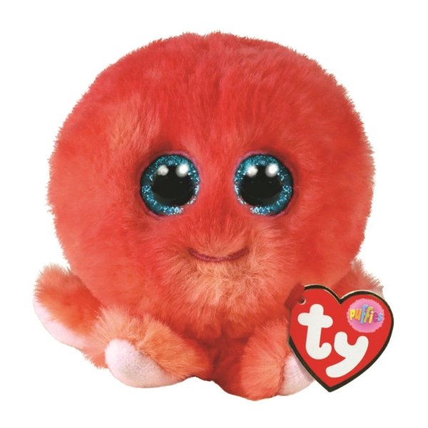 Amazing Puffirs Ty Puffies Sheldon Octopus, 4,99