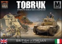 FLAMES OF WAR - DESERT STARTER SET - TOBRUK (ITAL VS BRIT)