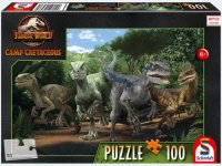 Puzzle - Neue Abenteuer, Das Velociraptor Rudel, 100 Teile