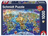 Puzzle - Entdecke unsere Welt__1000
