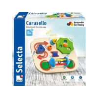 Selecta - Carusello, Motorikbrett für unterwegs, 19 cm