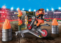 Starter Pack Stuntshow Motorrad mit Feuerwand - PLAYMOBIL 71256