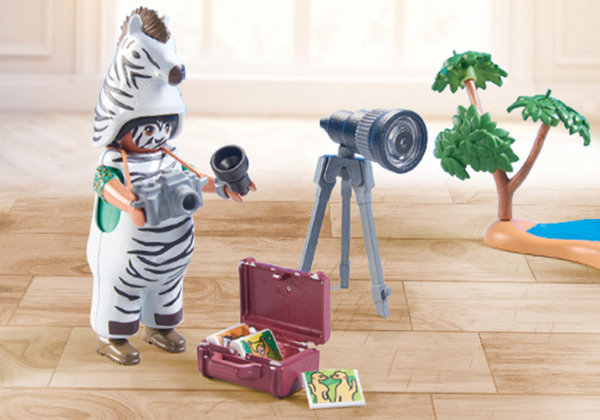 Wiltopia - Unterwegs mit der Tierfotografin - PLAYMOBIL 71295