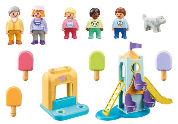 1.2.3: Erlebnisturm mit Eisstand - PLAYMOBIL 71326