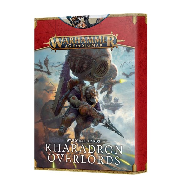 WARSCROLLS: KHARADRON OVERLORDS (ENG) - Discontinued / alte Version