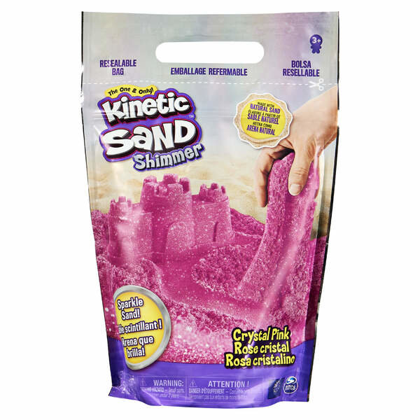 Kinetic Sand - Glitzer Sand Crystal Pink (907g