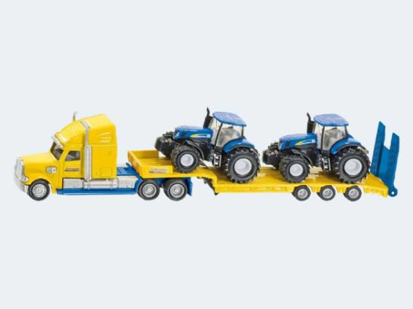 LKW mit New Holland Traktoren