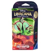 Disney Lorcana: Das Erste Kapitel - Starter Deck Emerald and Ruby (Englisch)
