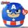 Ty Squishy Beanies Captain America 20cm Kissen