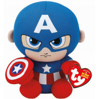 Ty Beanie Captain America 15cm Marvel Avengers