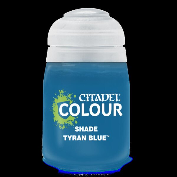 Citadel Paint – Tyran Blue – Pintura De Sombra Para Miniaturas – 18 Ml – Games Workshop
