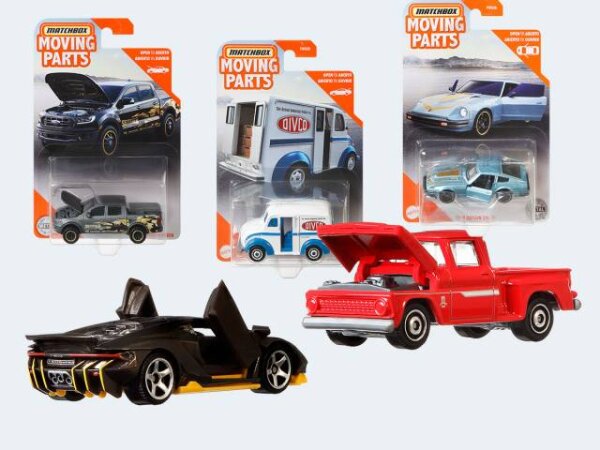 Matchbox - Autos 1er mit beweglichen Teilen - 67203