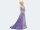 Walt Disney - Frozen 2 Elsa lila Kleid - 13510