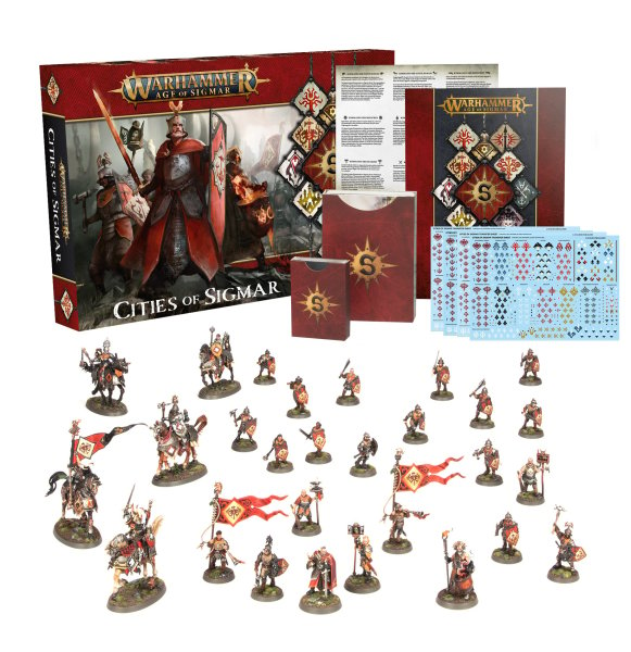 AGE OF SIGMAR: CITIES OF SIGMAR ARMY SET (GER)