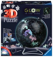 Puzzle-Ball Starglobe Glow-in-the-Dark - Ravensburger - 3D Puzzle: 3D Ball beleuchtet