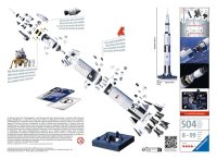 Apollo Saturn V Rakete  - Ravensburger - 3D Puzzle Organizer & Co