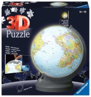 Globus mit Licht - Ravensburger - 3D Puzzle: 3D Ball beleuchtet