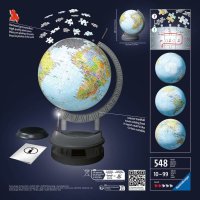 Globus mit Licht - Ravensburger - 3D Puzzle: 3D Ball beleuchtet