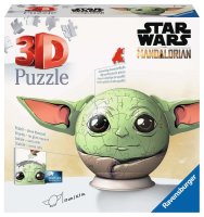 Puzzle-Ball Mandalorian Grogu mit Ohren - Ravensburger - 3D Puzzle Ball