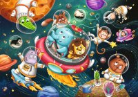 Tiere im Weltall - Ravensburger - Kinderpuzzle